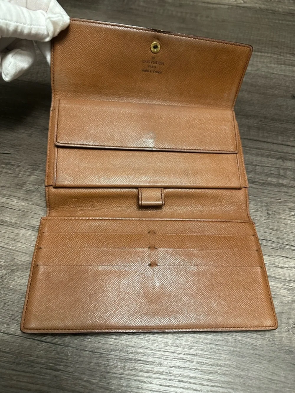 Louis Vuitton Monogram Porte Trésor International long wallet